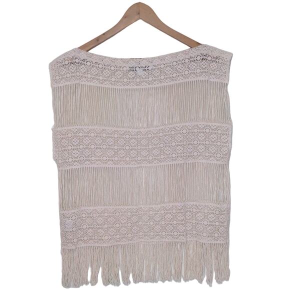 Anthropologie Callahan Boho crochet lagenlook beach top style 4158 - Picture 5 of 7